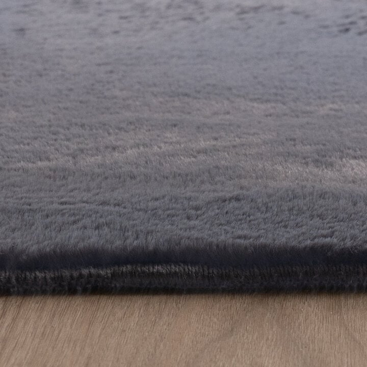 Flauschiger Teppich Quadratisch - Cozy Anthrazit - 5