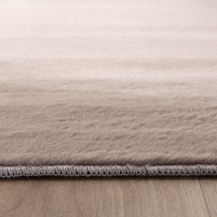 Flauschiger Teppich Quadratisch - Cozy Taupe - 5