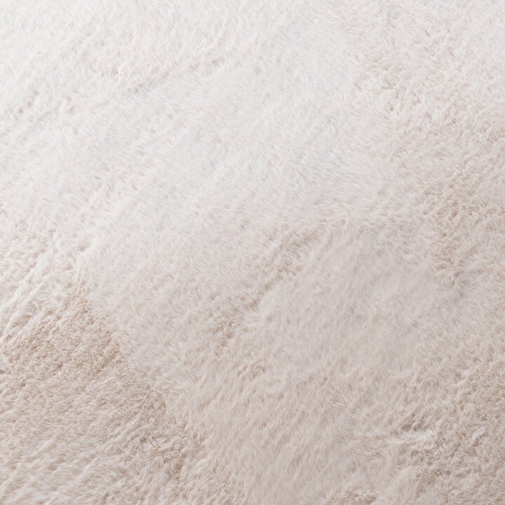 Flauschiger Teppich Quadratisch - Cozy Creme - 3