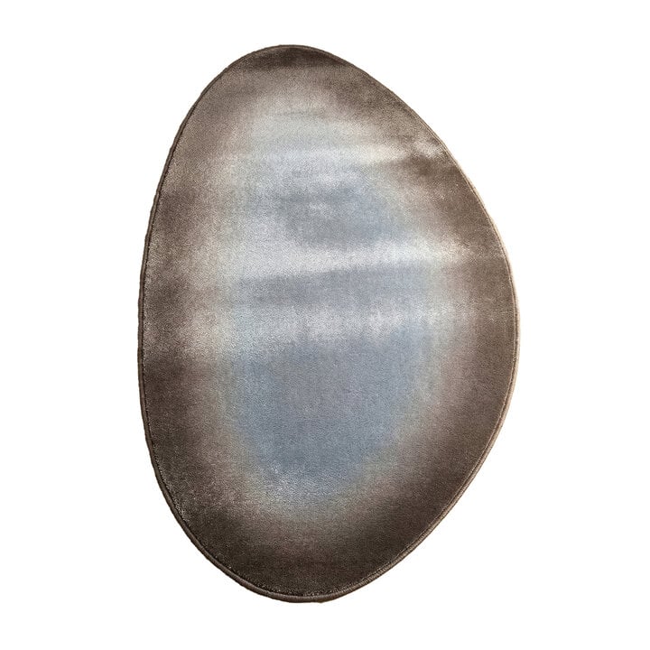 Teppich Organisch - Mellow Blau Taupe - 1