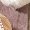 Hochflor Teppich Quadratisch - Comfy Supreme Rosa - thumbnail 2