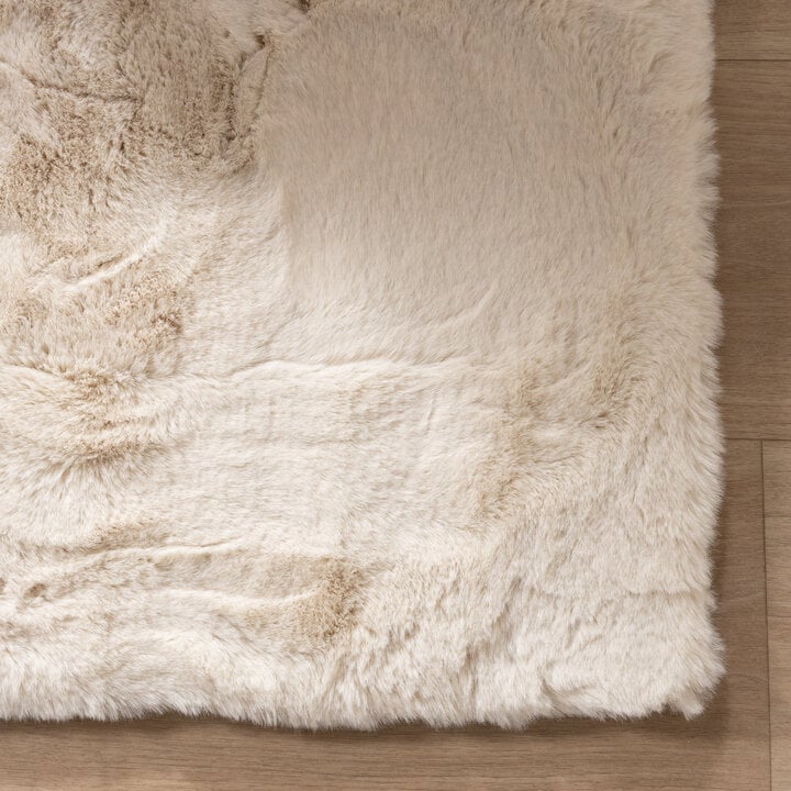 Hochflor Teppich Quadratisch - Comfy Supreme Creme - 4