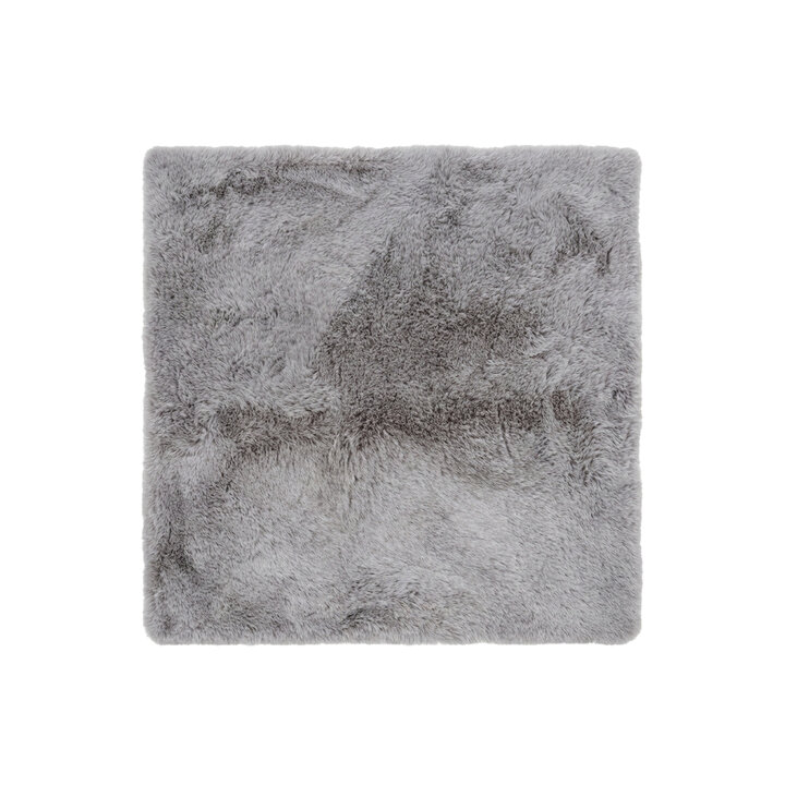 Hochflor Teppich Quadratisch - Comfy Supreme Grau - 1