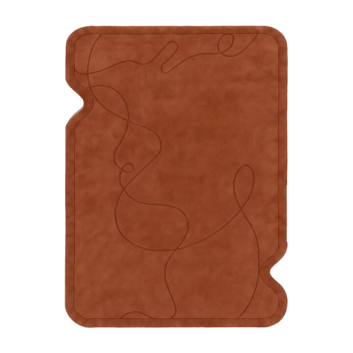 Teppich Organisch - Elodie Terracotta - 1