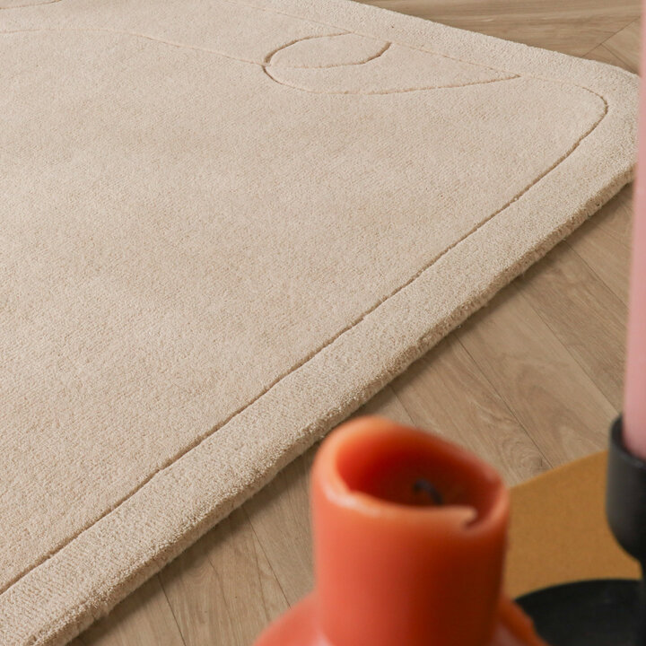 Teppich Organisch - Elodie Creme - 2