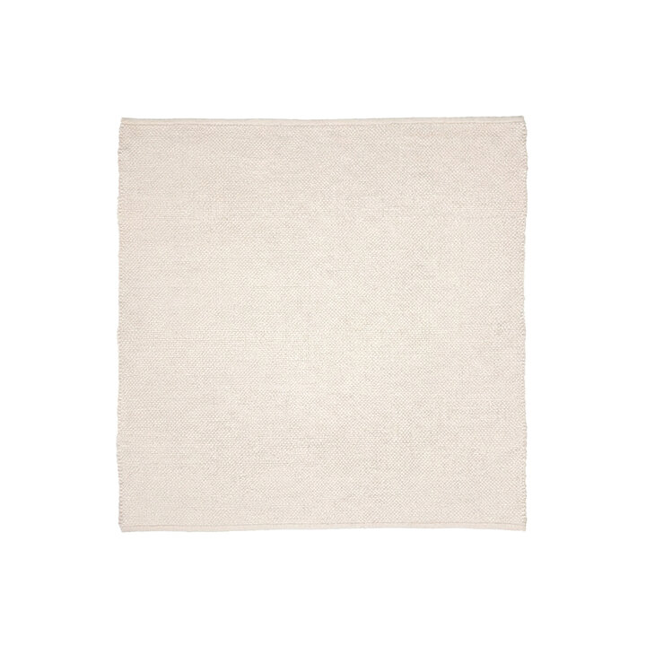 Wollteppich Quadratisch - Feline Weiß - 1