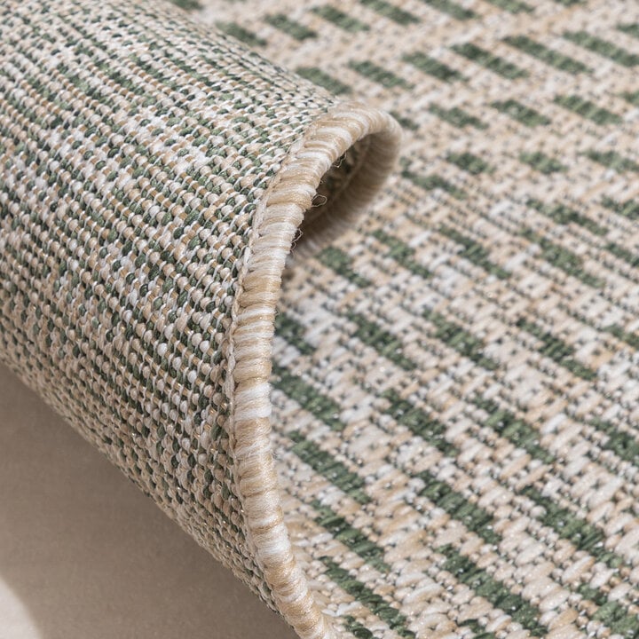 In- & Outdoor Teppich Rund - Tiga Palm Grün - 6