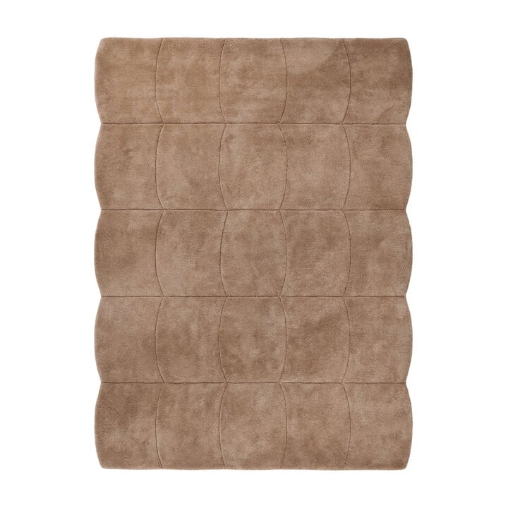 Teppich Organisch - Chester Blocks Braun - 1