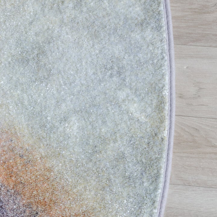 Designer Teppich Rund - Lunara Lila - 4