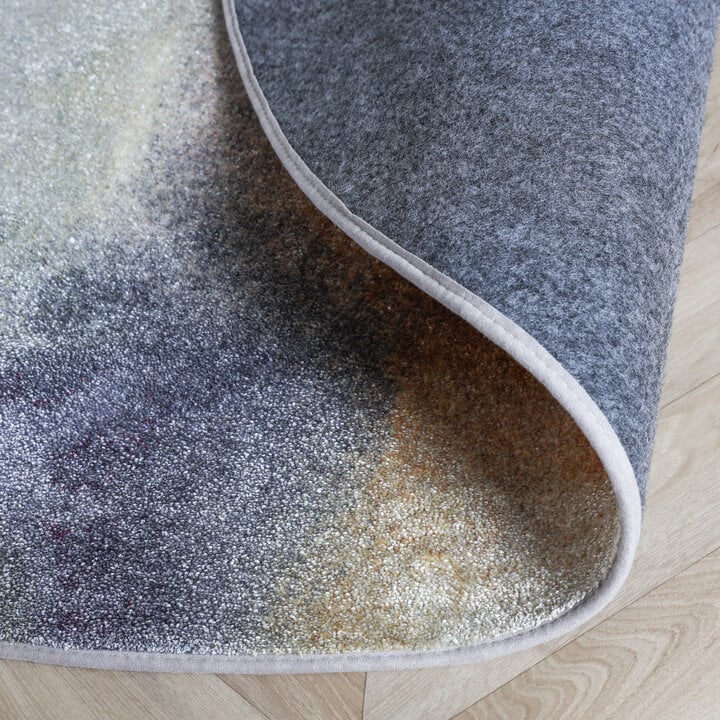 Designer Teppich Rund - Lunara Lila - 6