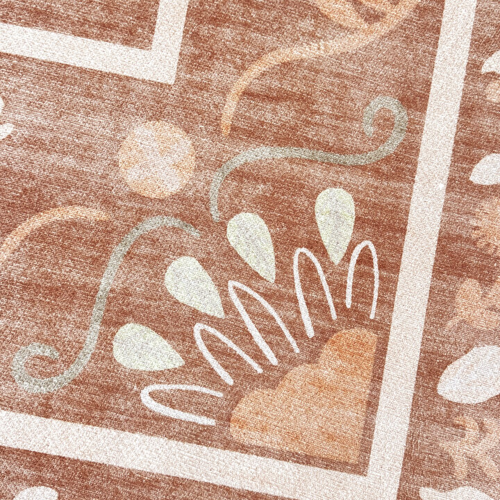 Outdoor-Teppich - Maui Border Terrakotta - 3