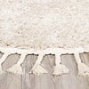 Teppich Hochflor Rund - Lofty Fringe Creme Weiß - thumbnail 5