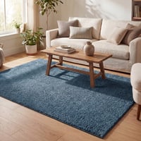Teppich Hochflor - Lofty Blau