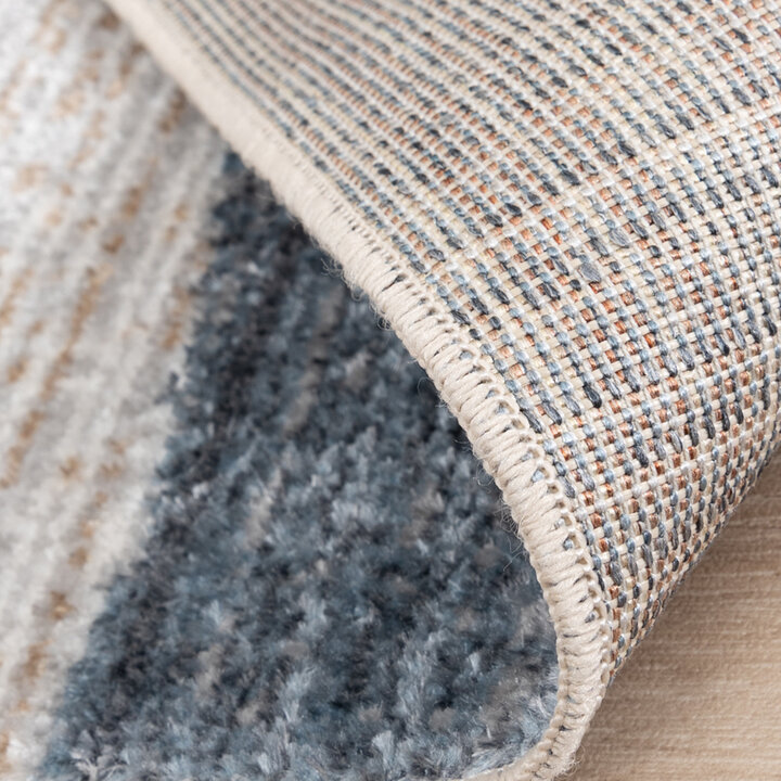 Waschbarer Teppich Rund - Misha Blocks Bunt - 5