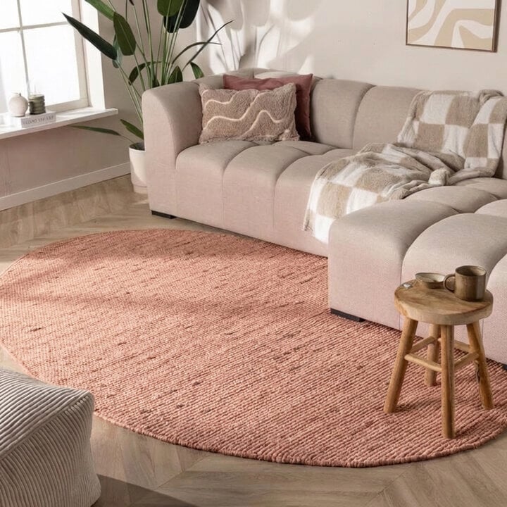 Wollteppich Organisch - Feline Terracotta 