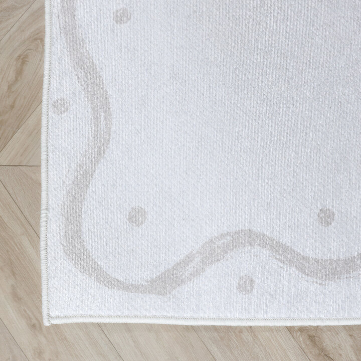 Waschbarer Kinderteppich - Mick Orange - 4