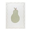 Waschbarer Kinderteppich - Mick Birne Grün - thumbnail 1
