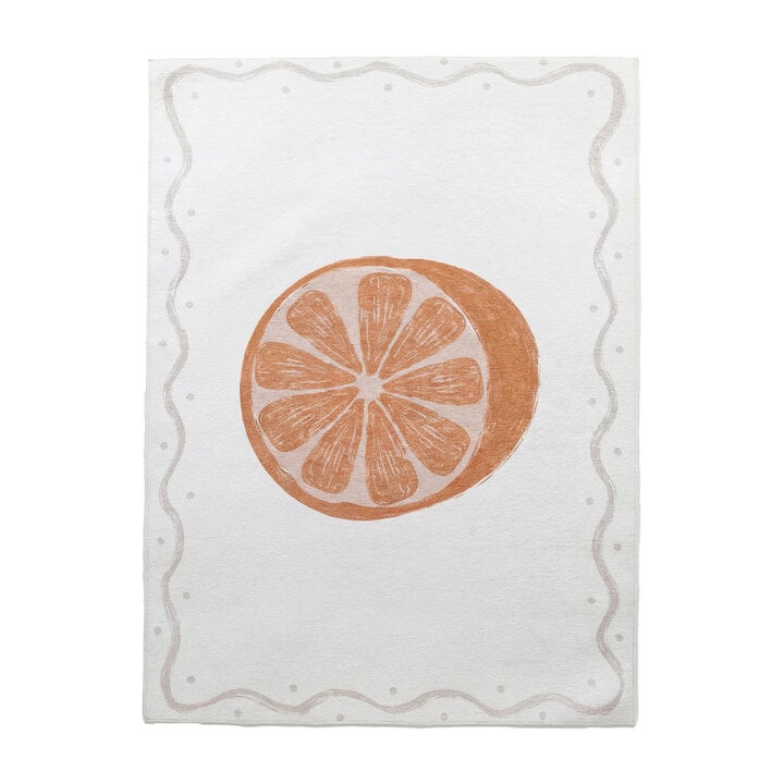 Waschbarer Kinderteppich - Mick Orange - 1