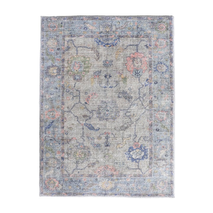 Vintage Teppich - Matteo Oriental Blau Beige - 1