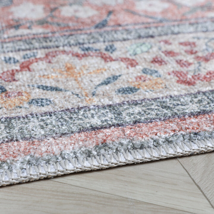 Vintage Teppich - Matteo Floral Terra Beige - 5