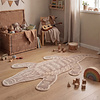 Waschbarer Kinderteppich - Raf Croco Braun - thumbnail
