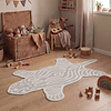 Waschbarer Kinderteppich - Raf Tiger Grau - thumbnail