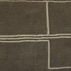 Wollteppich - Harvey Lines Braun - thumbnail 2