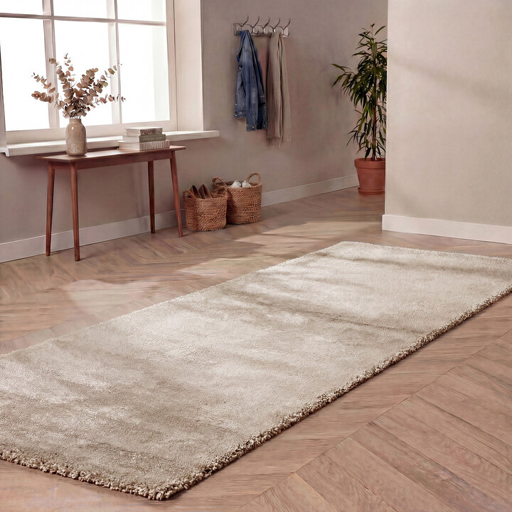 Waschbarer Läufer - Clean Creme