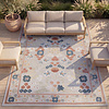 In - & Outdoorteppich - Bloom Oriental Bunt - thumbnail