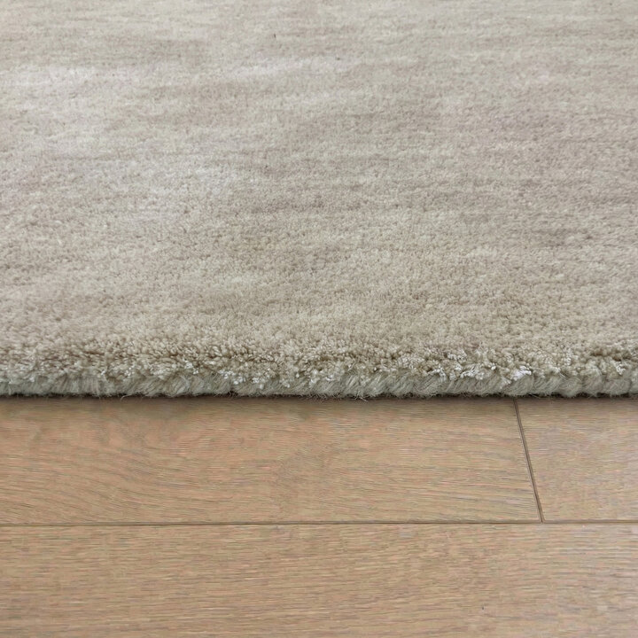 Wollteppich rund - Leone Weiß - 4