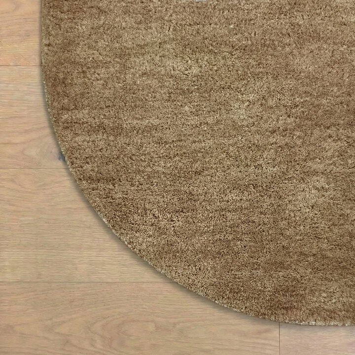 Wollteppich rund - Leone Taupe - 3