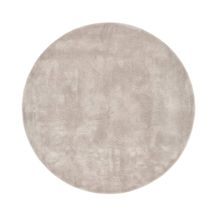 Wollteppich rund - Leone Grau - 1