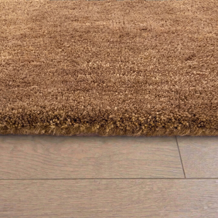 Wollteppich rund - Leone Braun - 4
