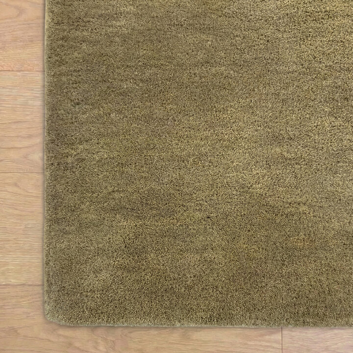 Wollteppich - Leone Olivgrün - 3