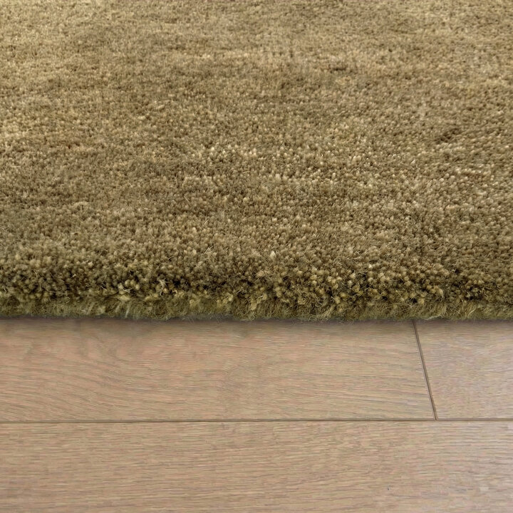 Wollteppich - Leone Olivgrün - 4