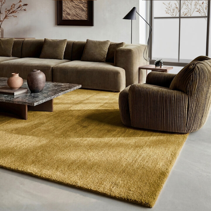 Wollteppich - Leone Gold