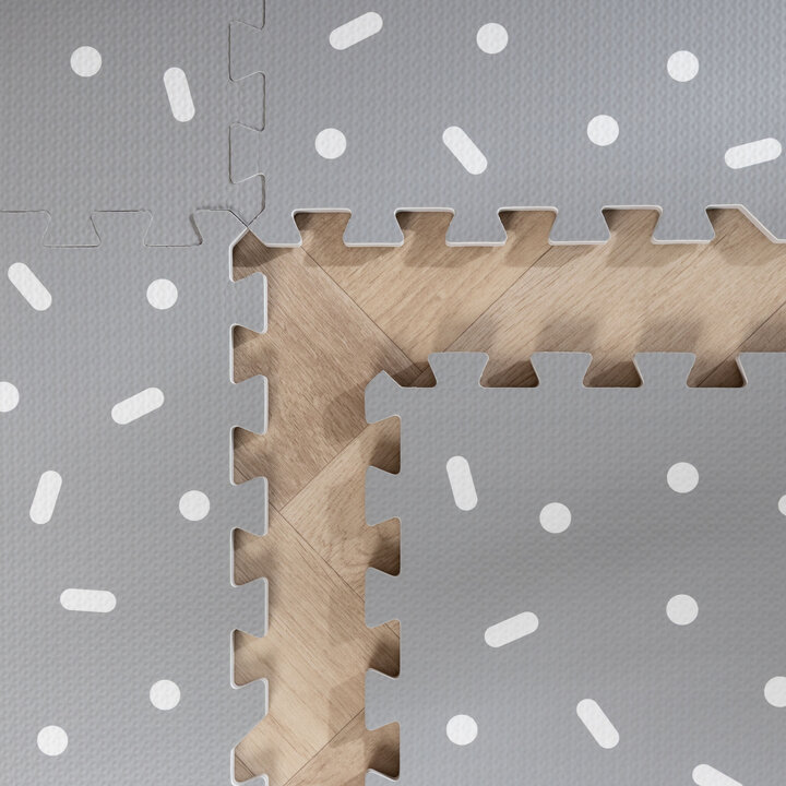 Puzzlematte - Alfie XL Sprinkles Grau - 3