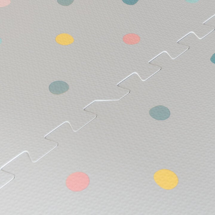 Puzzlematte - Alfie XL Dots Hellgrau - 2