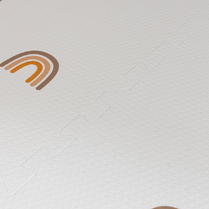 Puzzlematte - Alfie XL Rainbow Weiß - 2