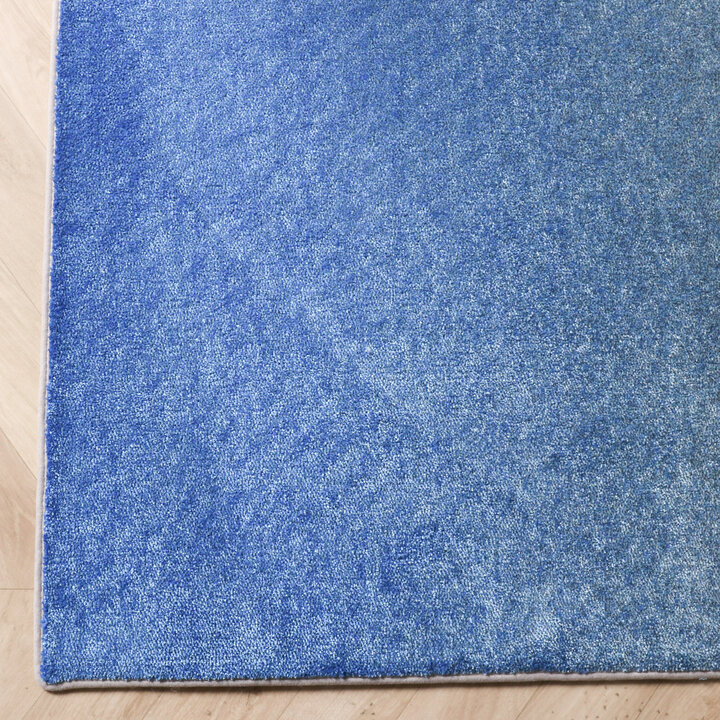 Teppich Abstrakt - Mellow Blau Gelb - 4