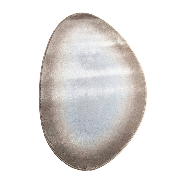 Teppich Organisch - Mellow Blau Taupe - 1