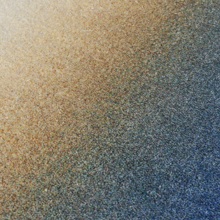 Teppich Organisch - Mellow Blau Gelb - 3