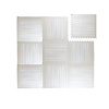 Puzzlematte - Alfie XL Stripes Grau/Beige - thumbnail 1