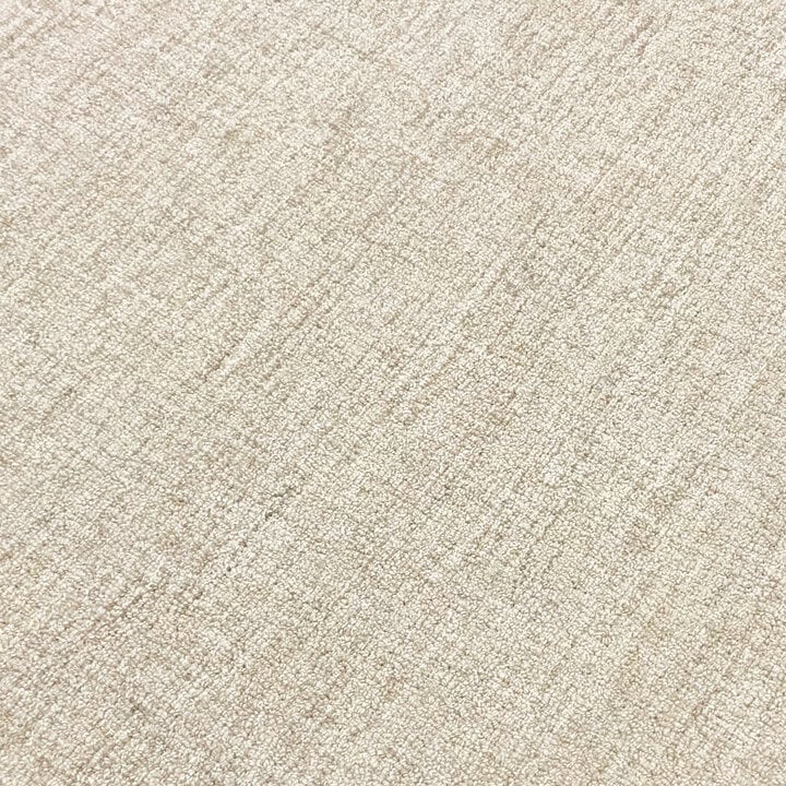 Kurzflor Teppich - Elena Border Beige - 3