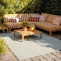 In- & Outdoor Teppich - Summer Retro Mint