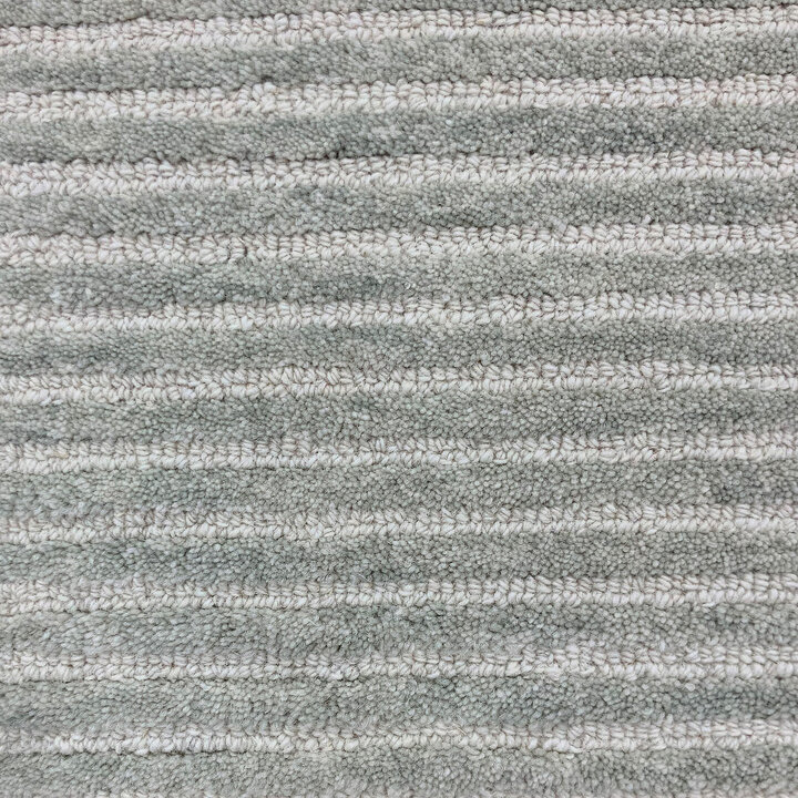 Kurzflor Teppich - Juliette Stripes Grün - 2