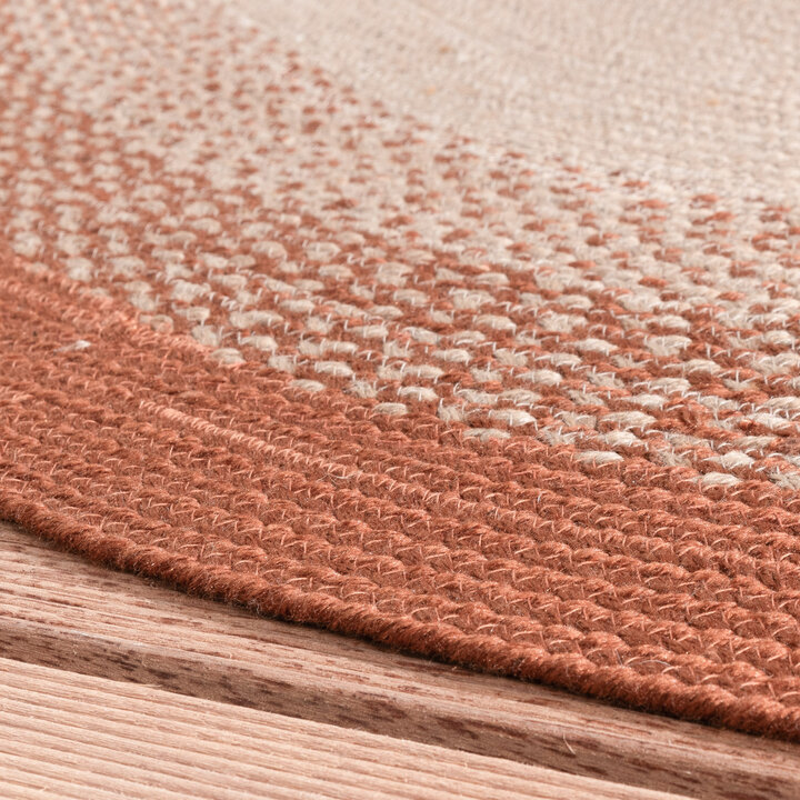 In- & Outdoor Teppich Rund - Florence Terracotta - 5