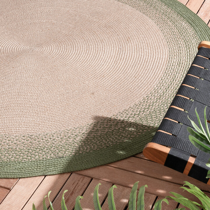 In- & Outdoor Teppich Rund - Florence Grün - 2