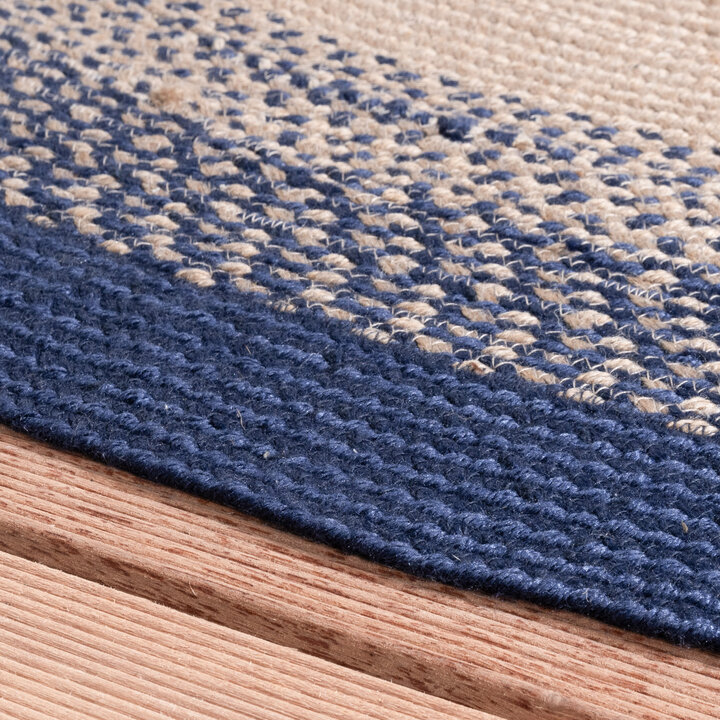 In- & Outdoor Teppich Rund - Florence Blau - 5