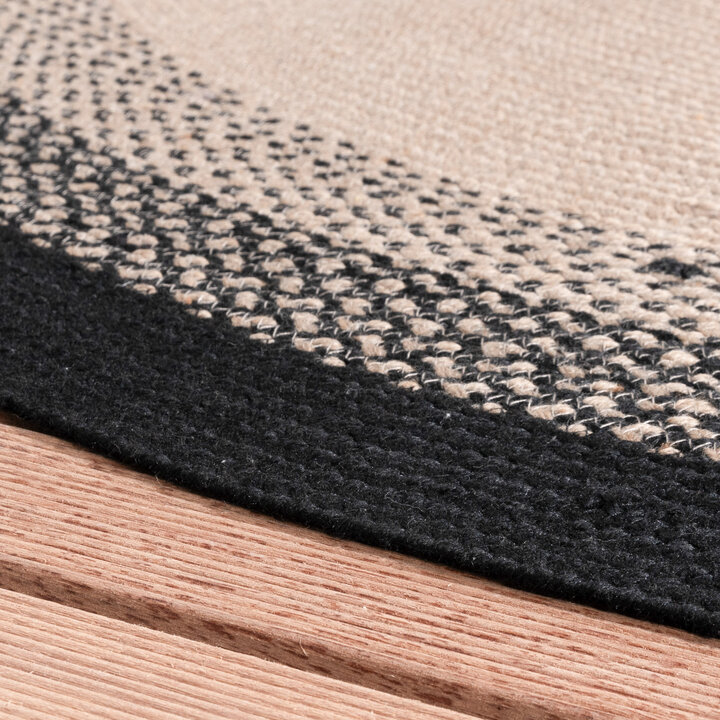 In- & Outdoor Teppich Rund - Florence Schwarz - 5